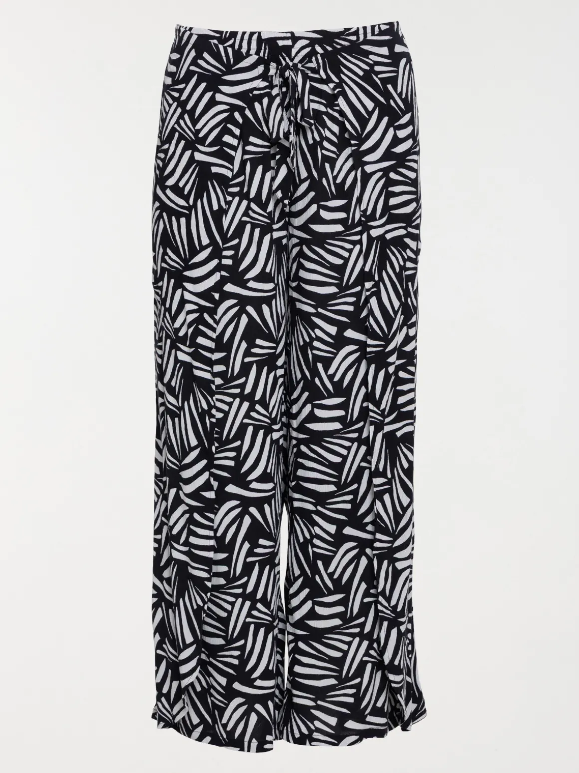 Pantalon imprimé femme grande taille