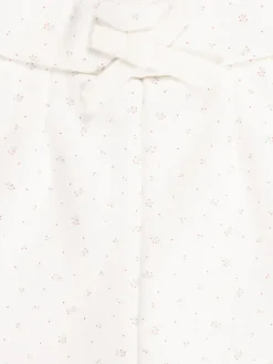 Pantalon imprimé fille écru (3-36M)
