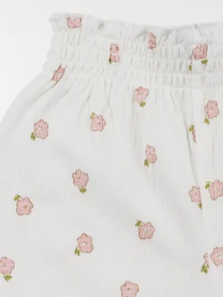 Pantalon imprimé fleuri fille (3-36M)