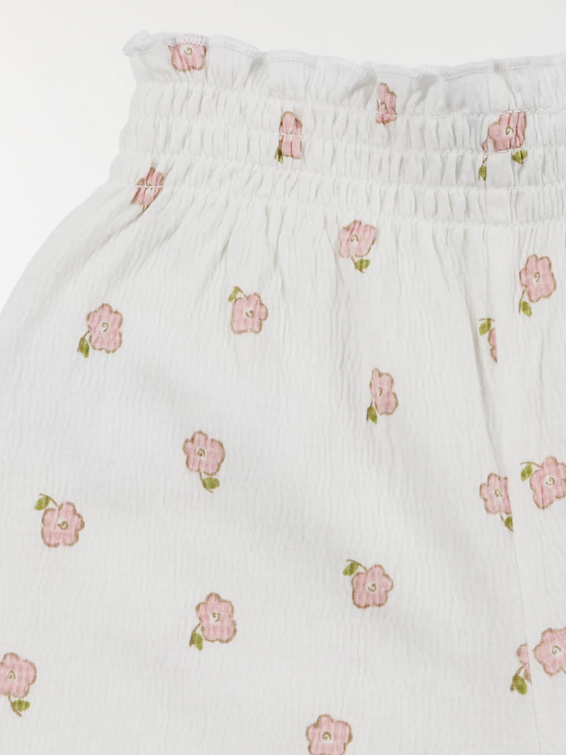 Pantalon imprimé fleuri fille (3-36M)