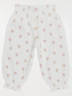 Pantalon imprimé fleuri fille (3-36M)
