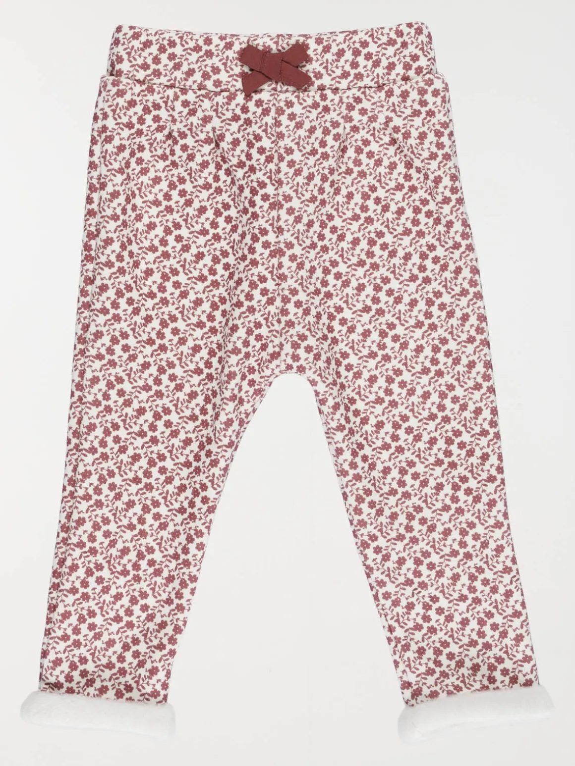 Pantalon imprimé fleurs fille (3-36M)