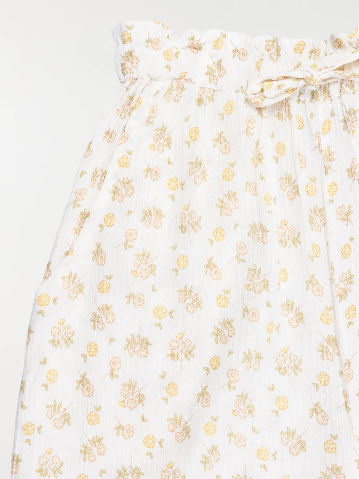 Pantalon imprimé floral fille (3-12A)