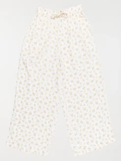 Pantalon imprimé floral fille (3-12A)