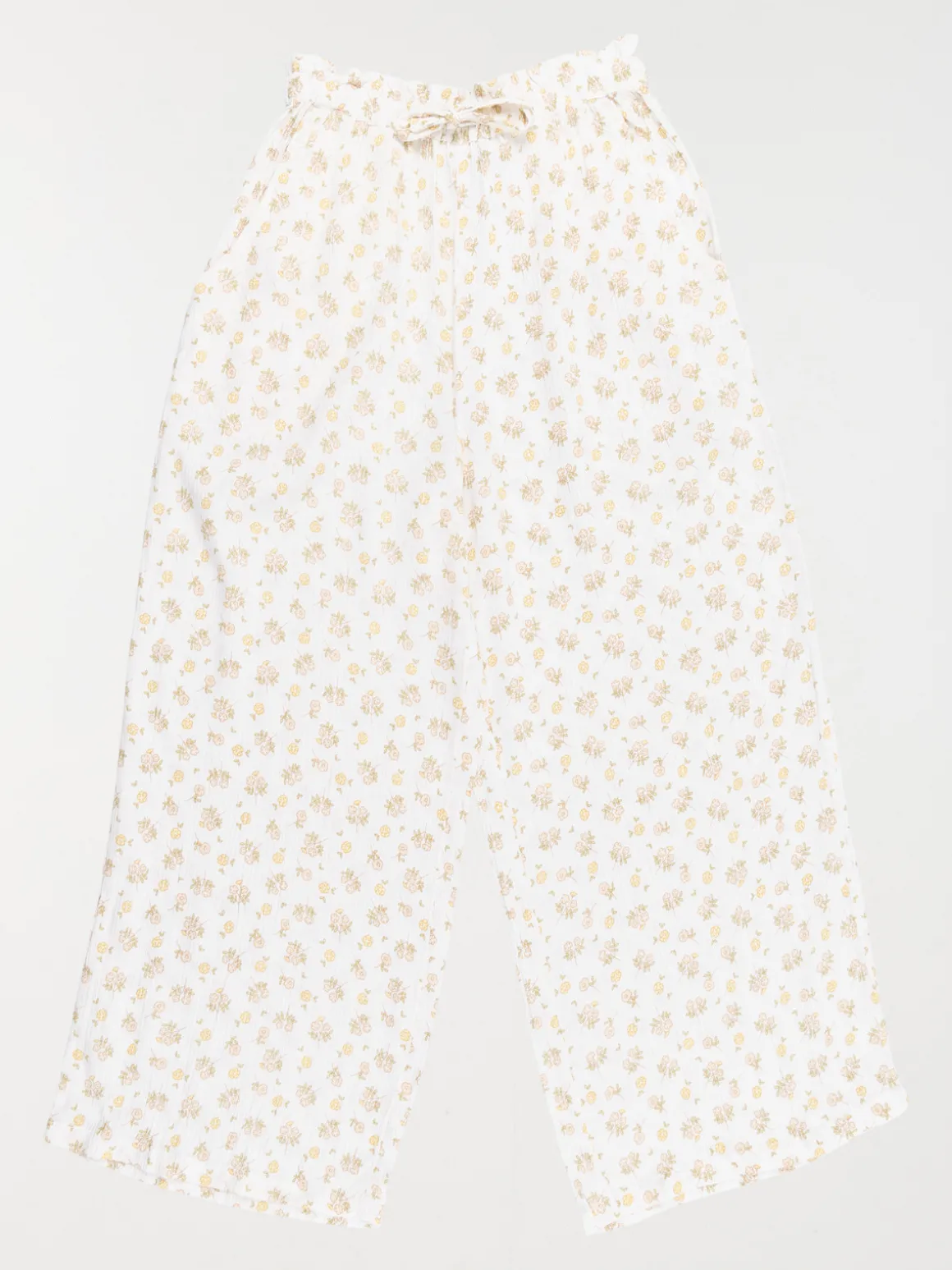 Pantalon imprimé floral fille (3-12A)