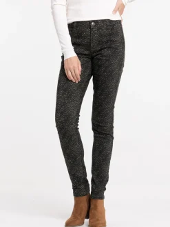 Pantalon imprimé kaki quite femme