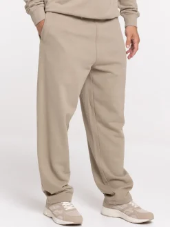 Pantalon jogging taupe grise homme