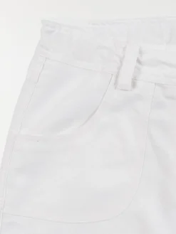 Pantalon large blanc fille (XXS-M)