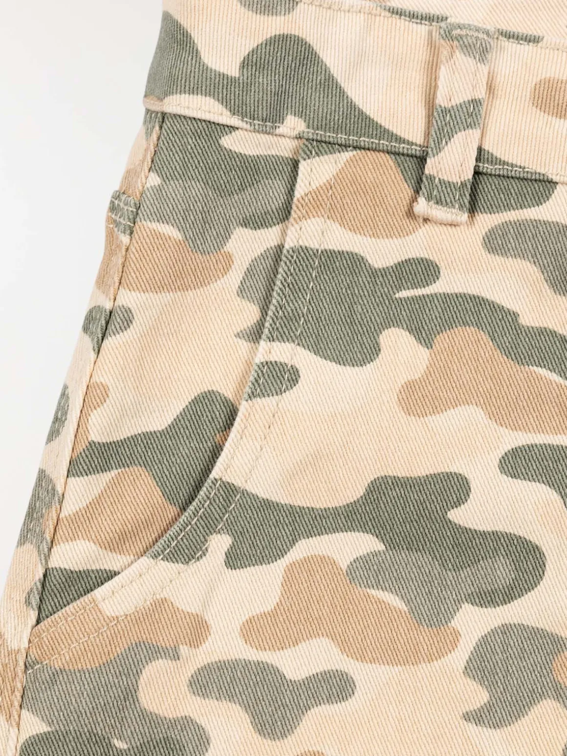 Pantalon large camouflage fille (XXS-M)