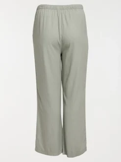 Pantalon large femme grande taille