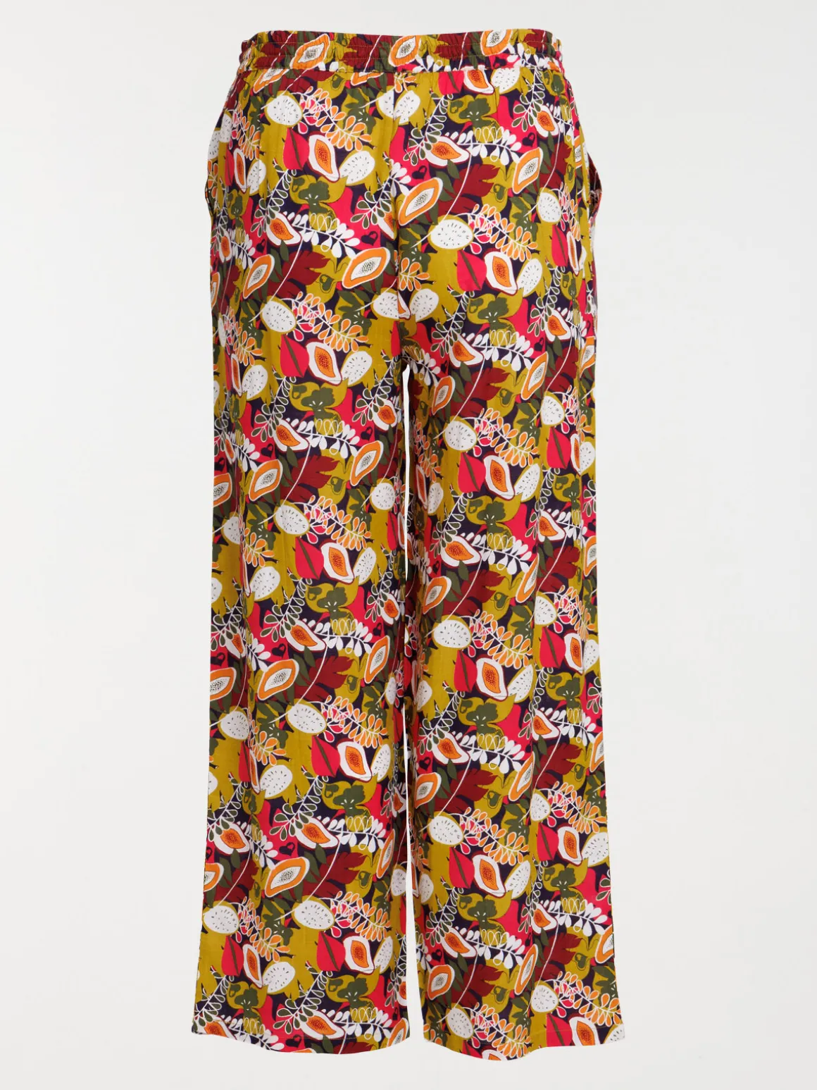 Pantalon large grande taille femme