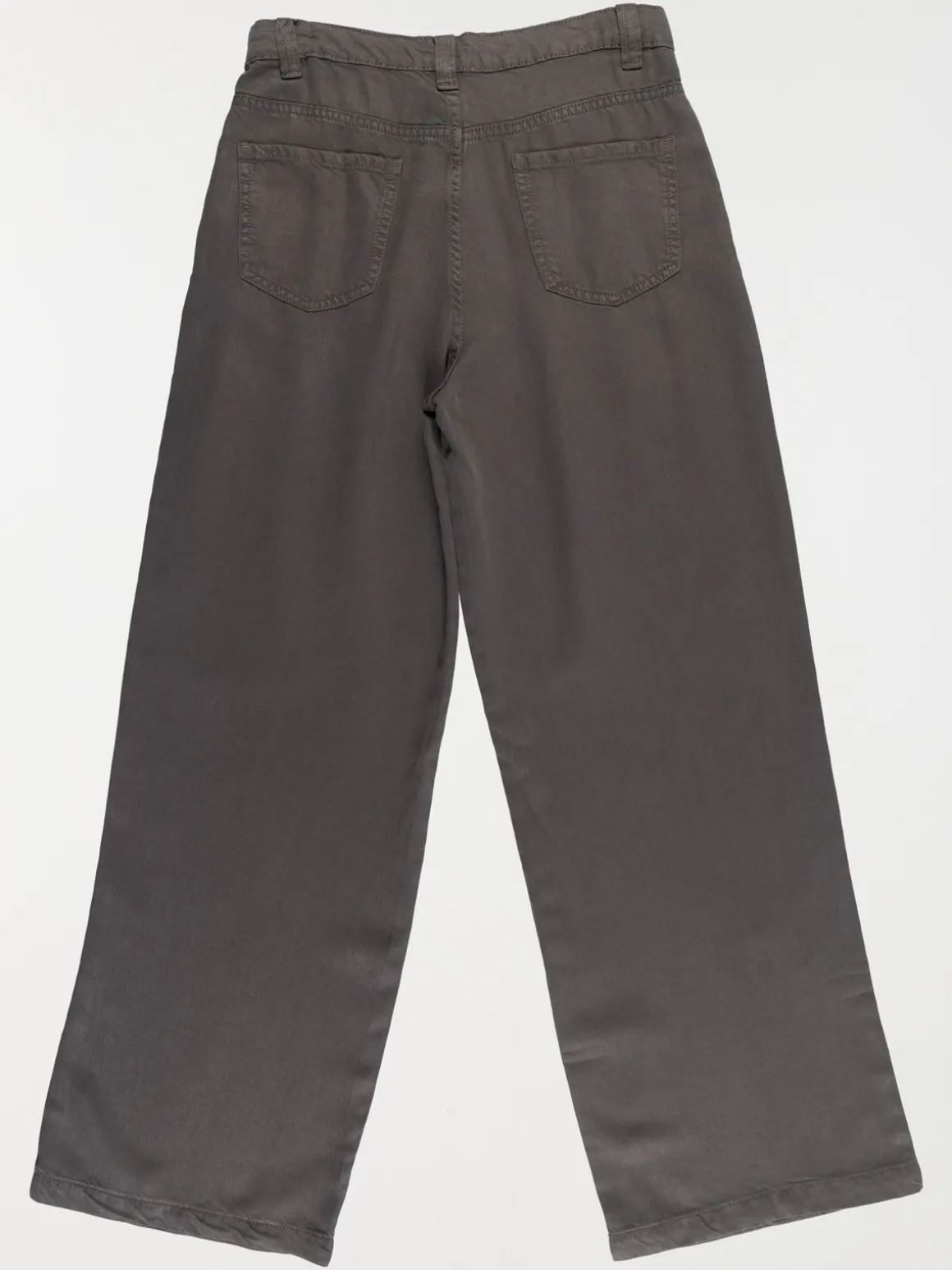 Pantalon large gris denim fille (XXS-M)
