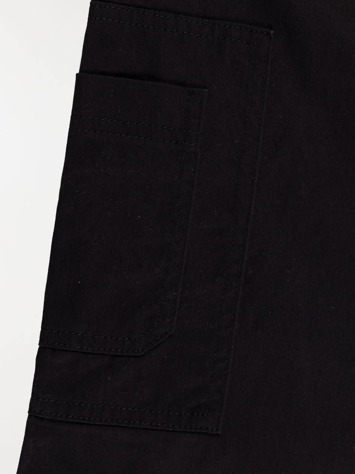 Pantalon large noir fille (XXS-M)