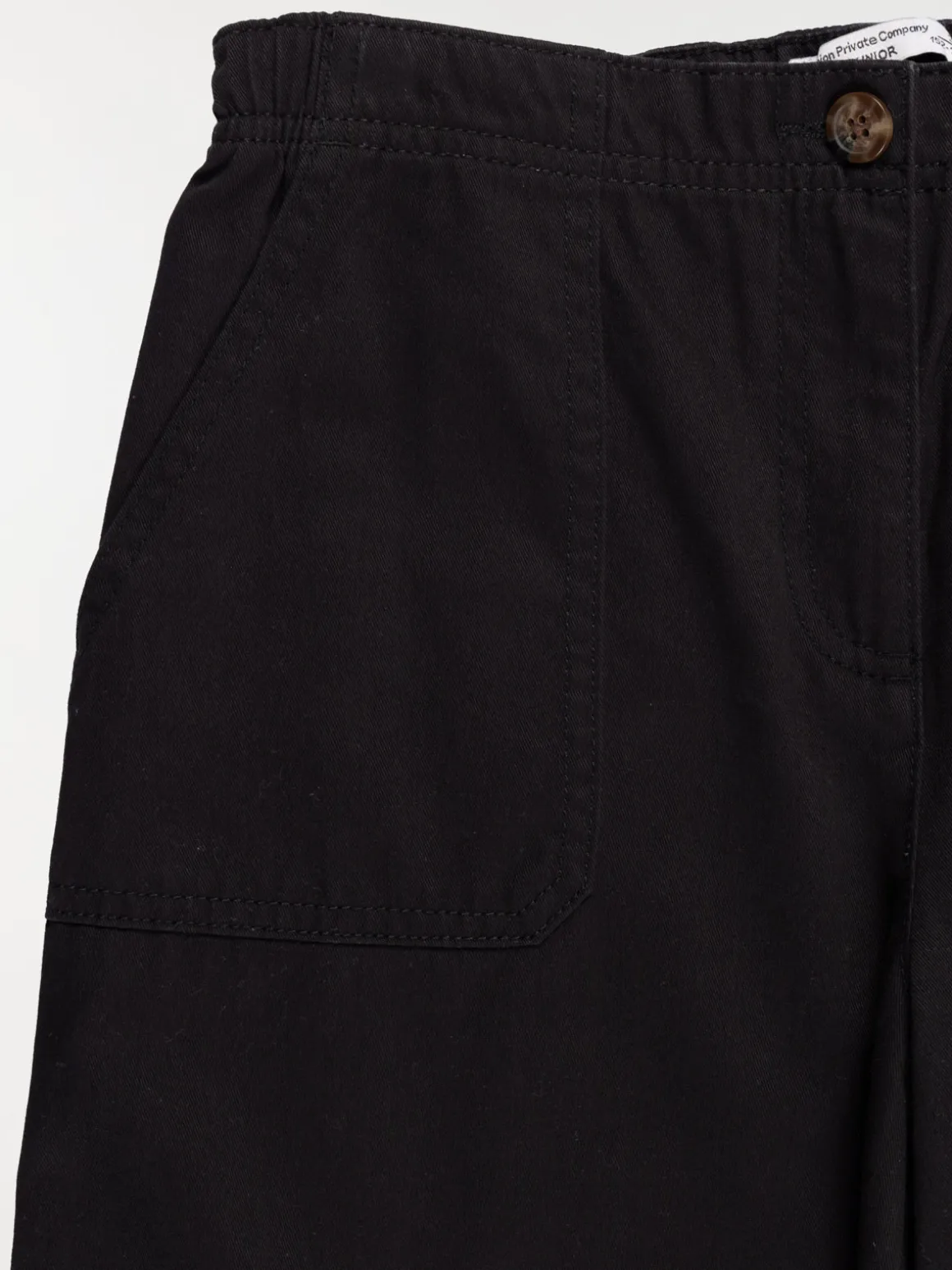 Pantalon large noir fille (XXS-M)