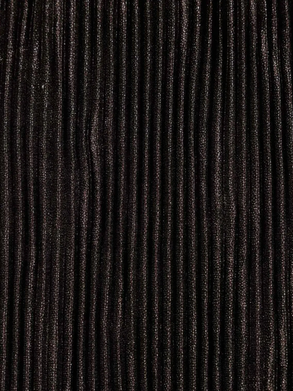 Pantalon large plissé noir fille (XXS-M)