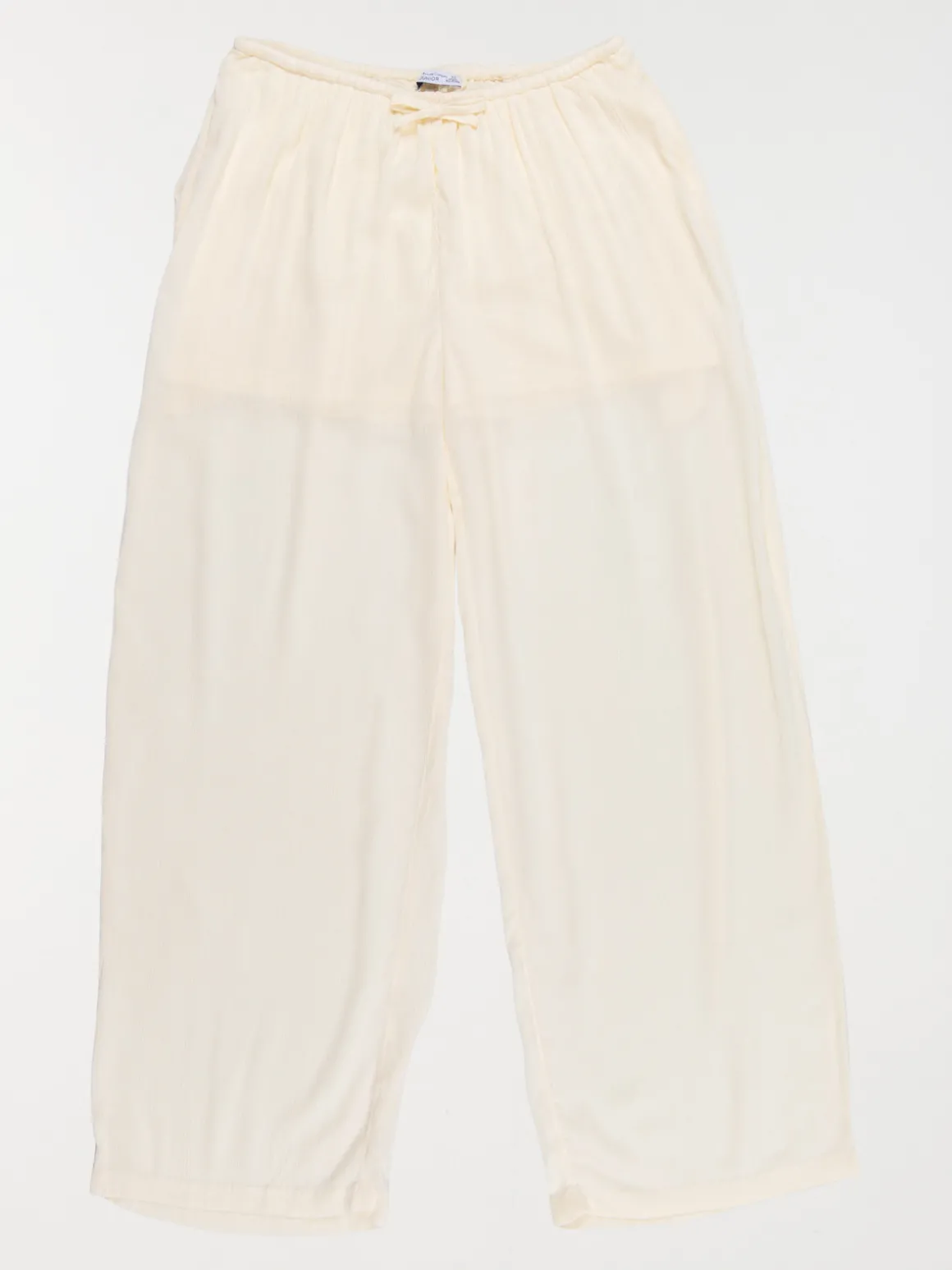 Pantalon large vanille fille (XXS-M)