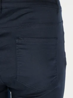 Pantalon marine grande taille femme