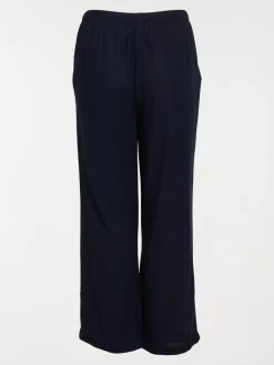 Pantalon marine navy femme grande taille