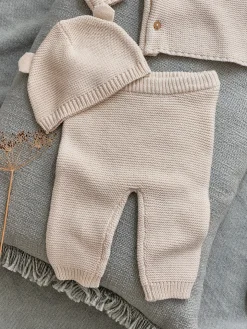 Pantalon naissance tricot bébé (0-6M)