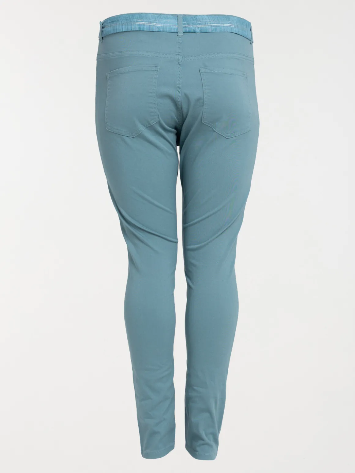 Pantalon skinny grande taille femme