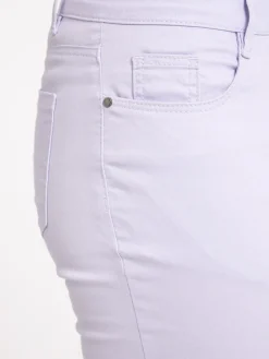 Pantalon skinny lilas femme