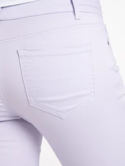 Pantalon skinny lilas femme
