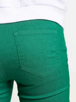 Pantalon skinny vert bosphore femme