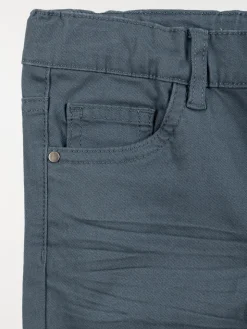 Pantalon slim ardoise garçon (3-12A)