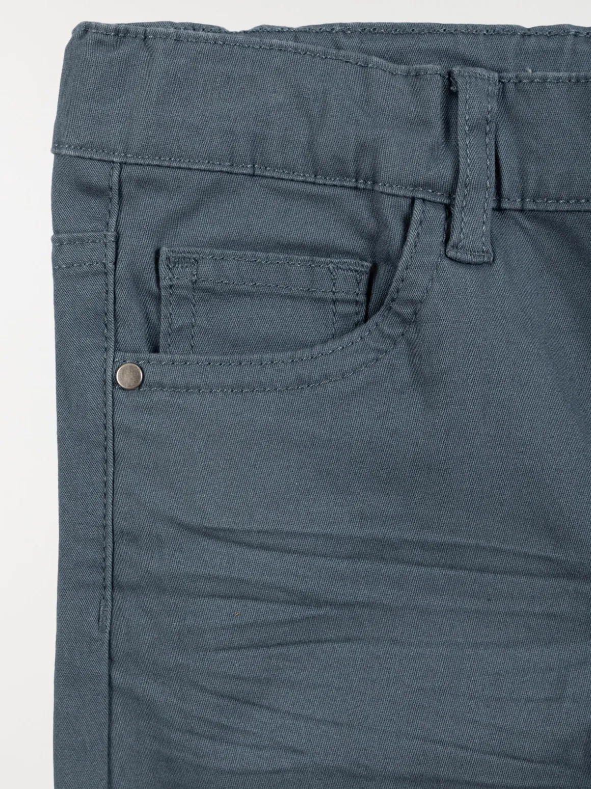 Pantalon slim ardoise garçon (3-12A)