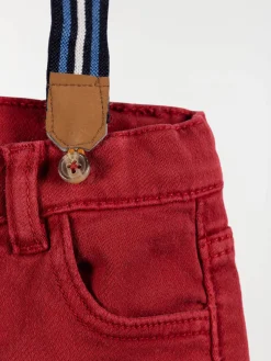 Pantalon slim bretelle garçon (3-24M)