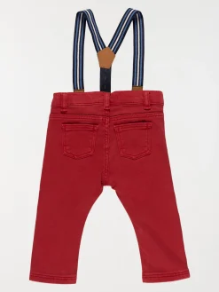 Pantalon slim bretelle garçon (3-24M)