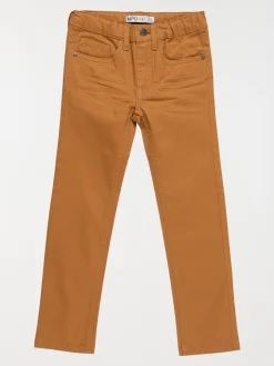 Pantalon slim camel garçon (3-12A)