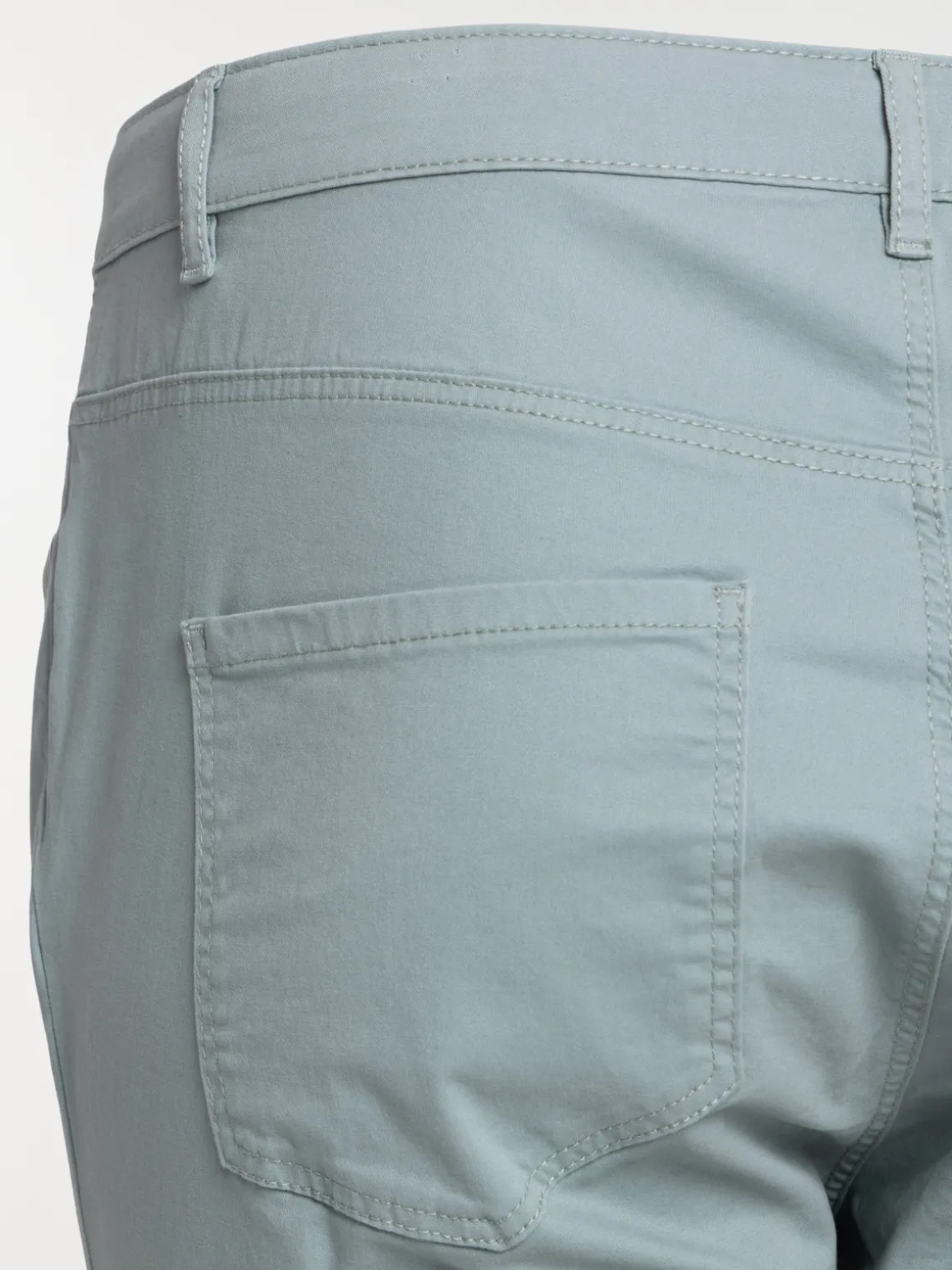 Pantalon slim glaise grande taille femme
