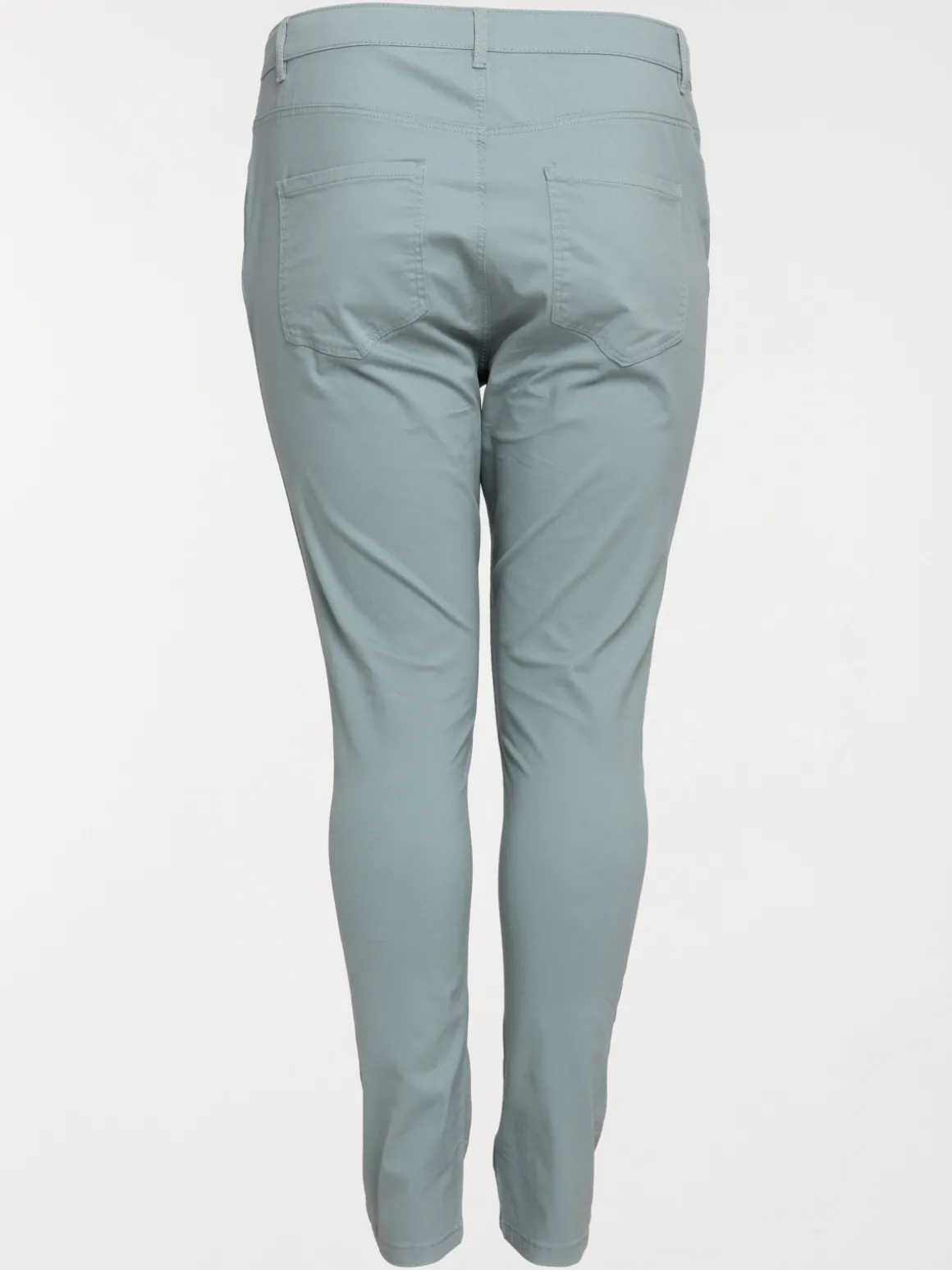 Pantalon slim glaise grande taille femme
