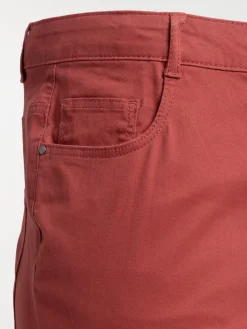 Pantalon slim grande taille femme