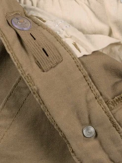 Pantalon slim lin grisé garçon (3-8A)