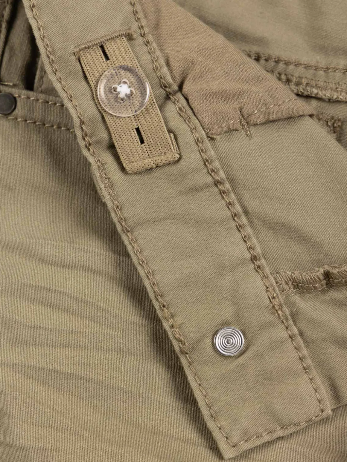 Pantalon slim vert sauge garçon (3-12A)