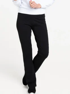Pantalon sport basique noir femme