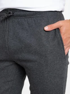 Pantalon sport gris anthracite chiné