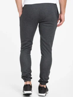 Pantalon sport gris anthracite chiné