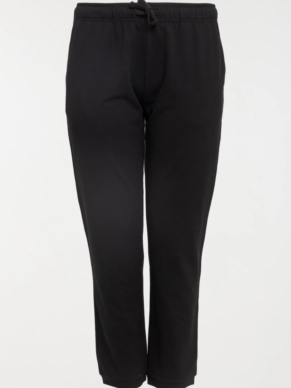 Pantalon sport noir grande taille femme