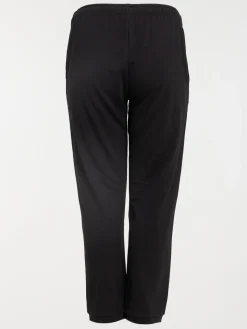 Pantalon sport noir grande taille femme