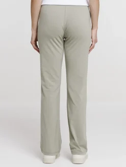 Pantalon sport évasé mousse clair femme