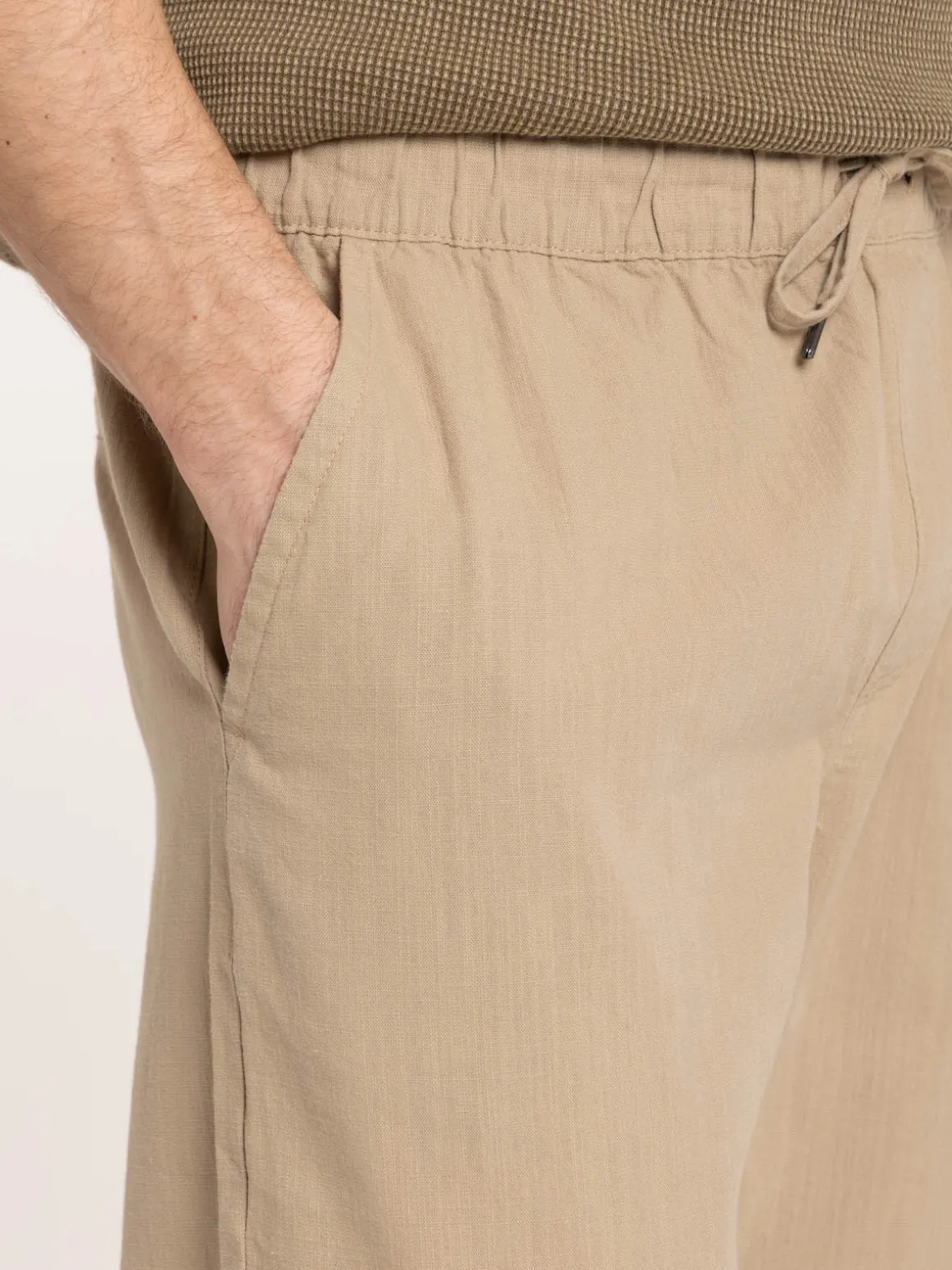 Pantalon taille élastiquée homme