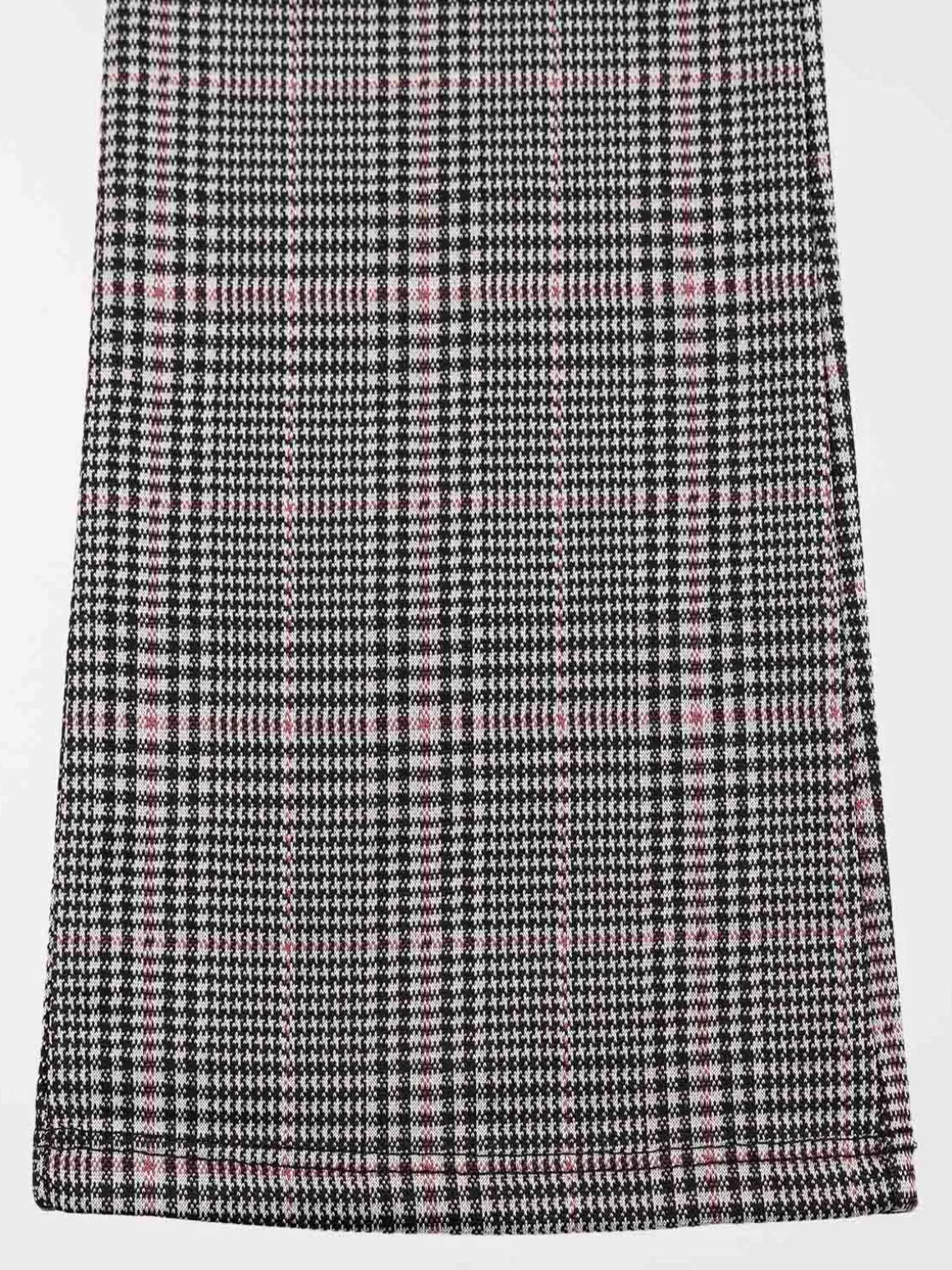 Pantalon évasé à carreaux fille (3-12A)