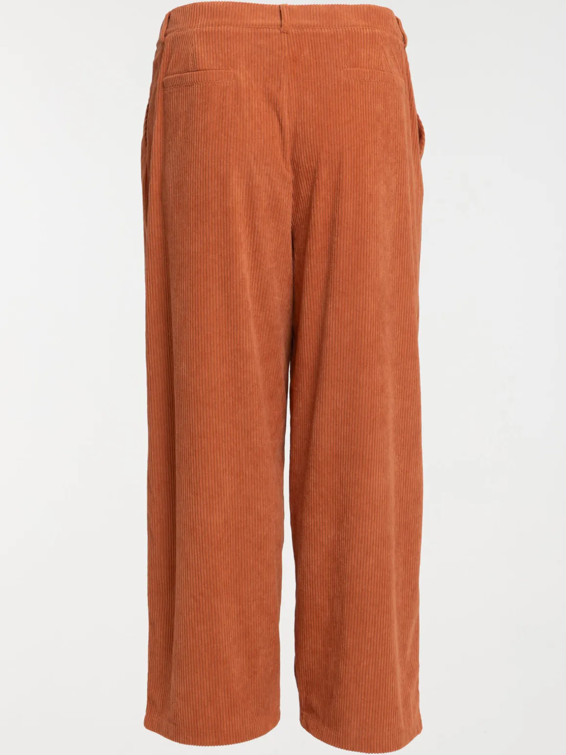 Pantalon velours grande taille femme