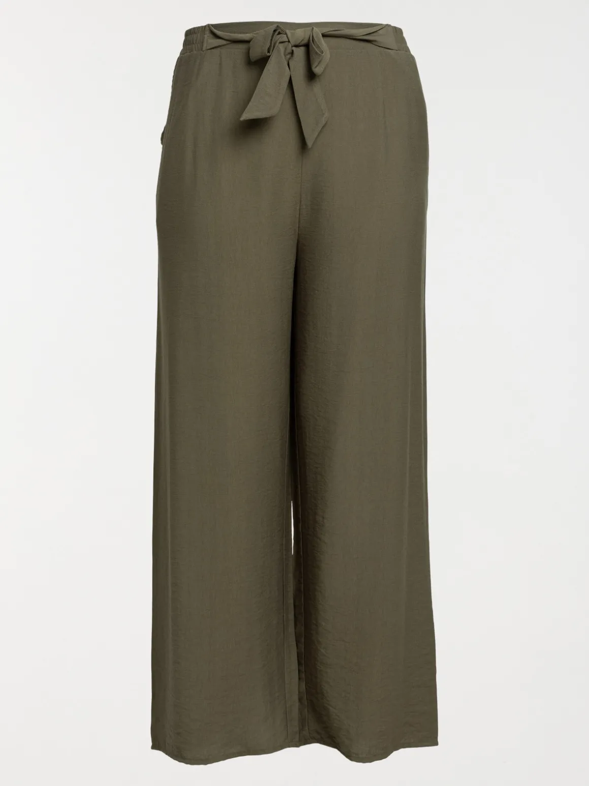 Pantalon vert sombre femme grande taille