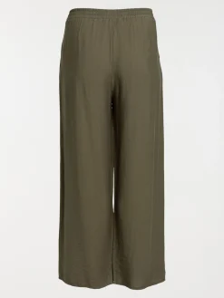Pantalon vert sombre femme grande taille
