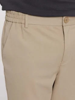 Pantalon ville coloris taupe homme