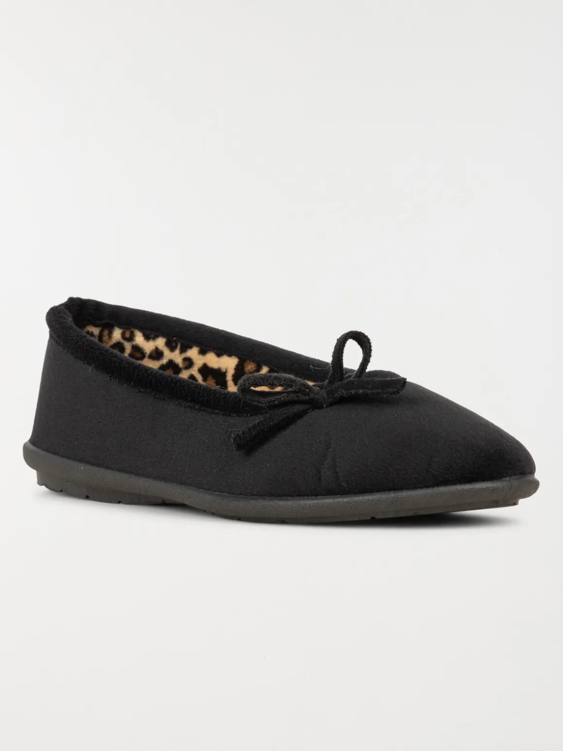 Pantoufle ballerine noir femme (36-42)